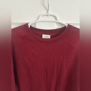 Reflex Women’s Crewneck Sweater in Wine Red